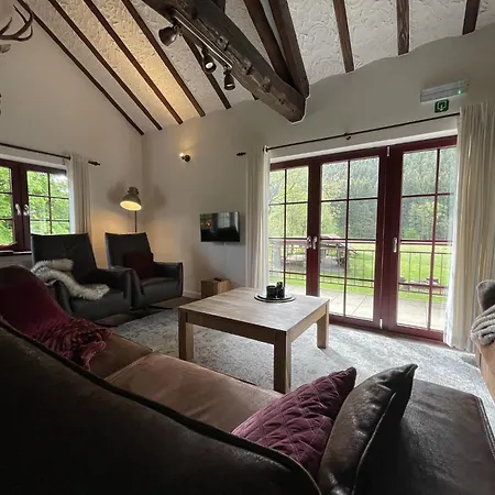 With Garden By The River And A View In Sankt Vith *